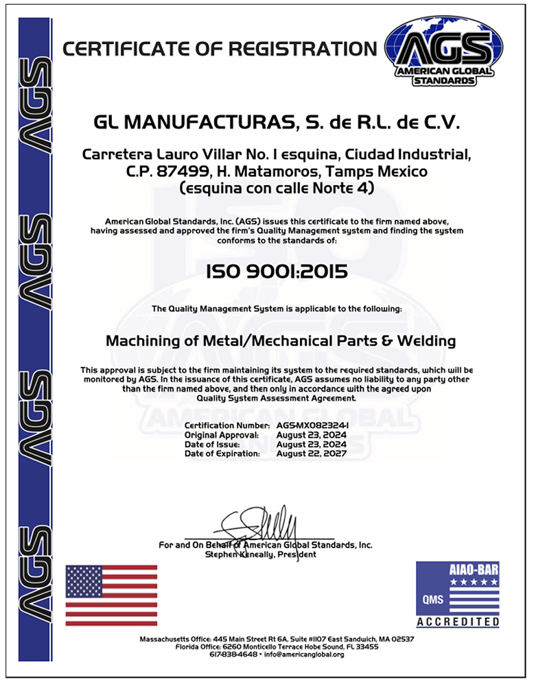 AGS American Global Standards